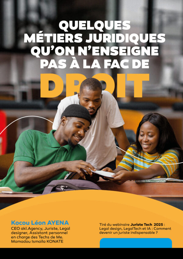 Quelques métiers juridiques qu'on enseigne pas à la fac de droit